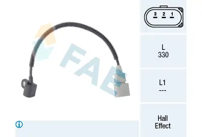 Directo De Fábrica Sensor, posición arbol de levas FAE 79341 FAE 79341
